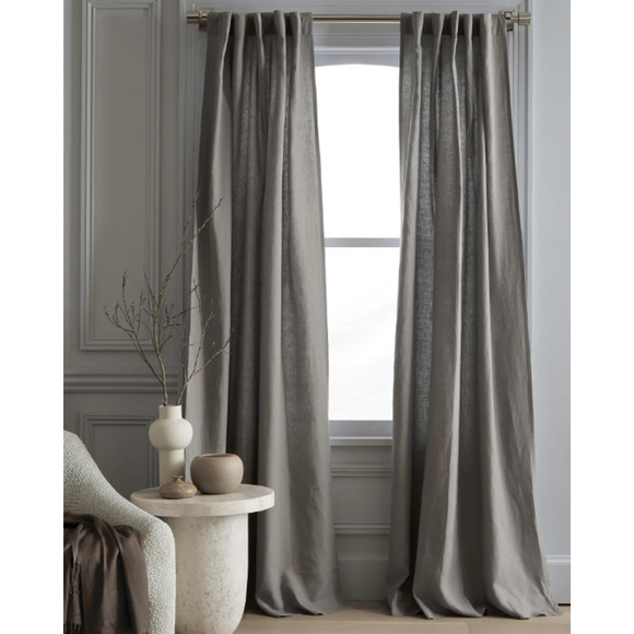 Quince Other - Quince European Linen Curtain Gray 48x84